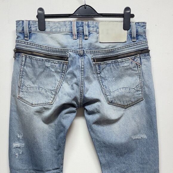 Cult Of Individuality Rebel Straight Men's W34 L34 Japanese Selvedge Denim Jeans - Picture 3 of 16